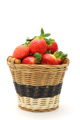 Strawberry isolated on white background
