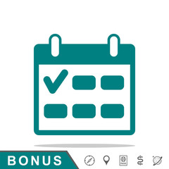 calendar check icon