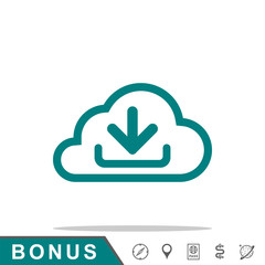 cloud outline dounload