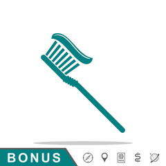 icon toothbrush