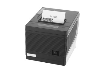 Obraz premium Black portable printer