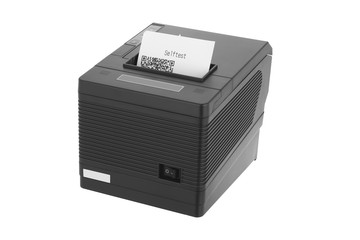 Black portable printer