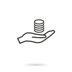 Salary - vector icon.