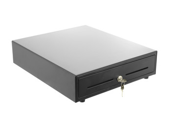 Cashbox on white