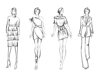 SKETCH. fashion girls