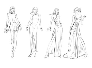 SKETCH. fashion girls
