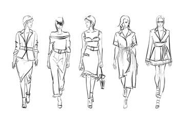 SKETCH. fashion girls