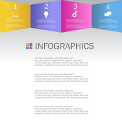 Fototapeta na wymiar Business Infographics Design