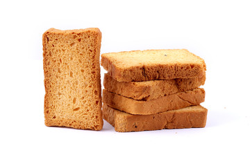 rusk with cardamom flavor, rusk on jute, rusk on cloth, rusk