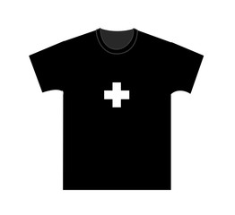 Blank t-shirt template