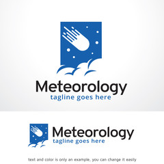 Meteorology Logo Template Design Vector