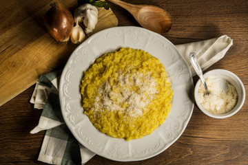 delicius Italian risotto rice with saffron