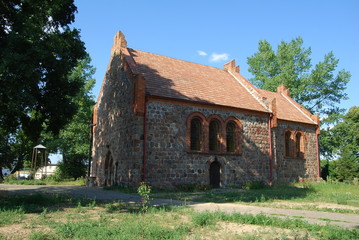 Obraz premium Gardno, Kosciol pw. Nasw. Serca Pana Jezusa.