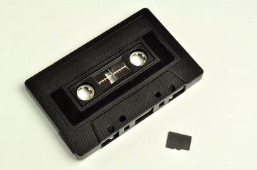 micro sd with audio cassette
