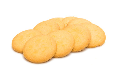 round cookies isolated