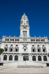 Fototapeta na wymiar The City Hall of Porto