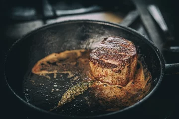 Photo sur Plexiglas Steakhouse Grilled beef steak