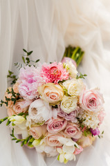 Wedding bouquet of the bride