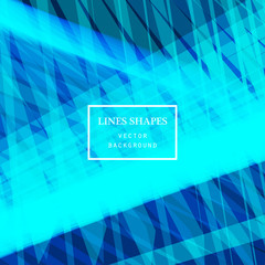 Modern technology striped abstract background with copy space vector