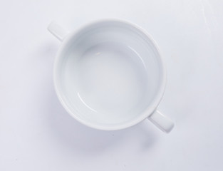 empty soup bowl