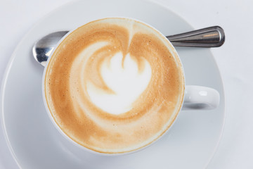 cup of cappuccino