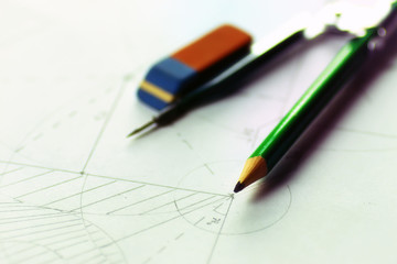 board table pencil