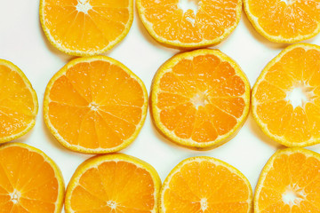 mandarin fruit isolate white