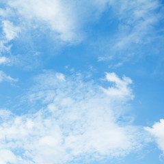 Sky with clouds background