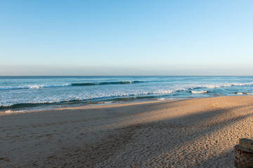 Tropical beach on indian ocean in Sri Lanka