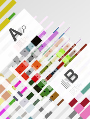 Abstract lines geometrical modern background