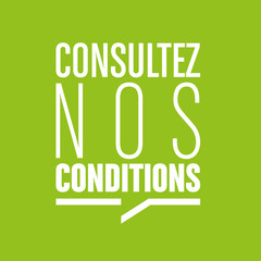 consultez nos conditions