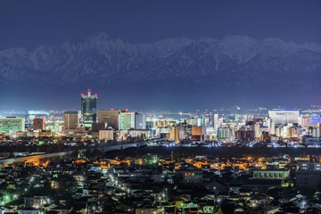 Fototapeta premium 富山市の夜景