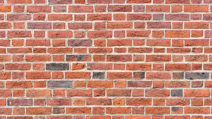 Background of old brick wall pattern texture.