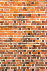 Background of old brick wall pattern texture.