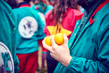 Carnevale di Ivrea, Battaglia delle Arance