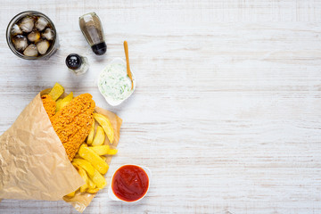 Fish and Chips on Copy Space