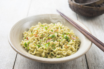 Japanese ramen noodles