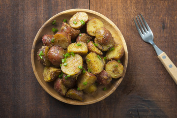 Oven baked potatoes