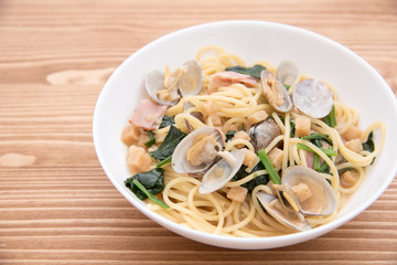 あさりのパスタ