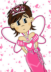 Cute Cartoon Royal Fairytale Princess