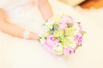 Wedding flowers and beautiful shoes decoration, beauty, wedding, bride,