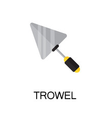 Trowel flat icon.