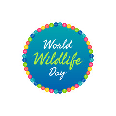 World Wildlife Day card