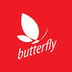 vector butterfly logo