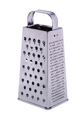 metallic shiny grater