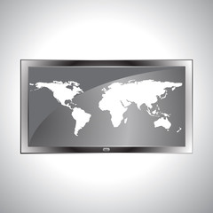 TV LCD vector