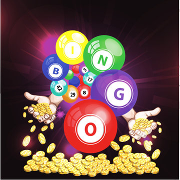 play casino jacpot win illustration