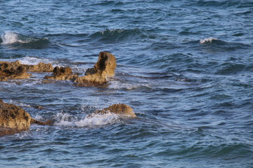 Fototapeta premium Still standing in the sea