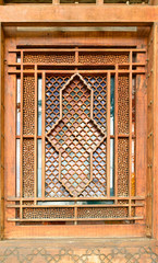 Detail of decorations on Palace of Sheki Khans