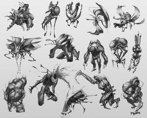 creature concept design © Camille